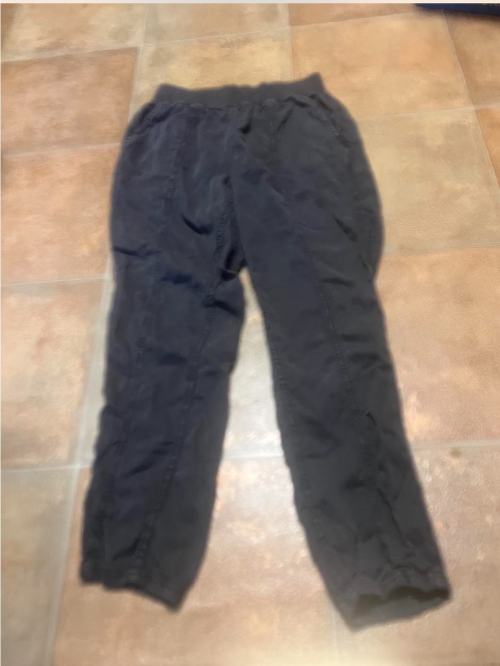 Faherty gray Lycell linen cotton blend sweat pants / casual pants size xs